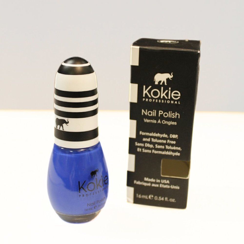 Kokie Professional Nail Polish BLUE  Atlantis at Last 0.54 fl. oz NEW